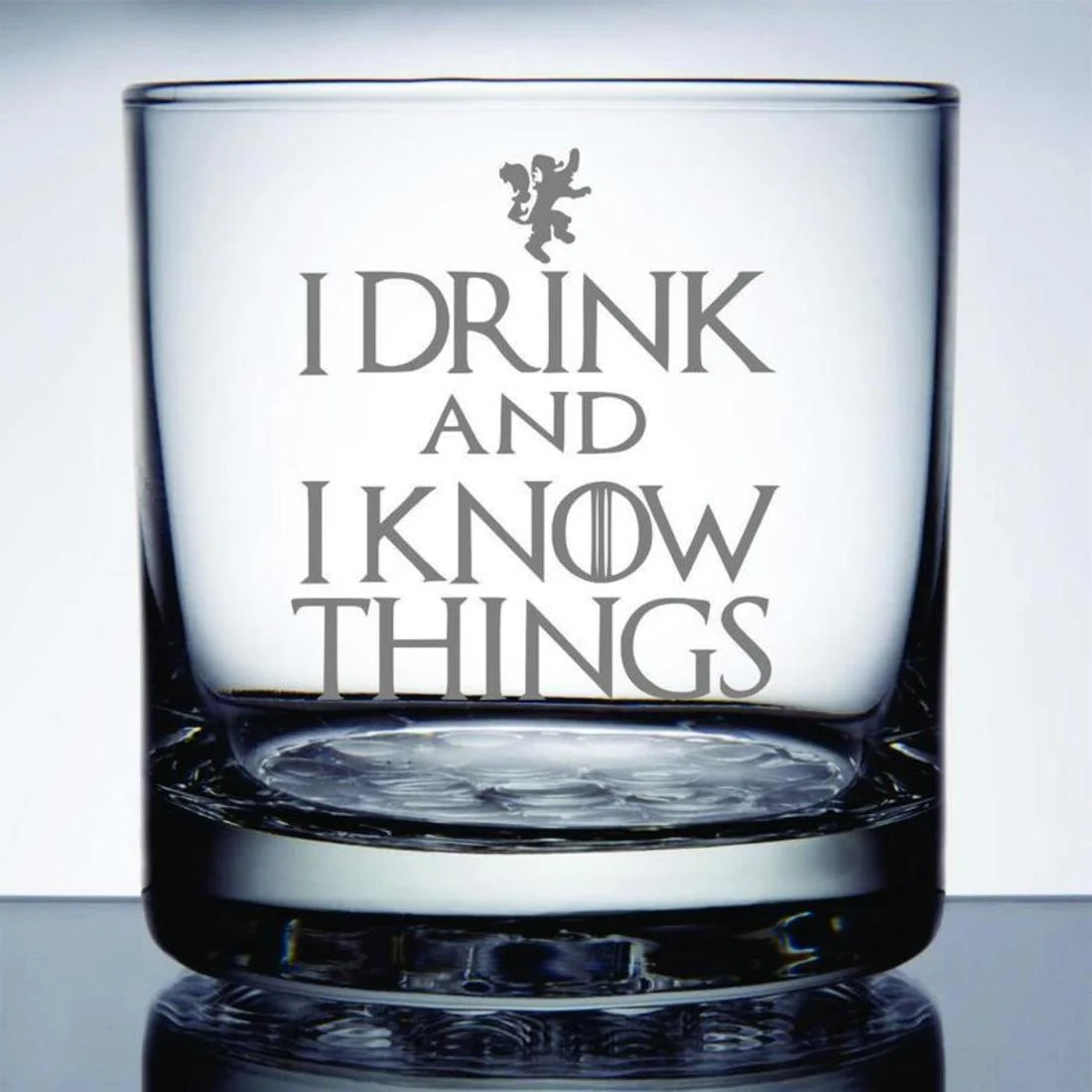 Custom Game of Thrones Whiskey Glass