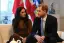 Meghan Markle looking at Prince Harry-placeholder