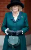 Duchess Camilla green purse-placeholder