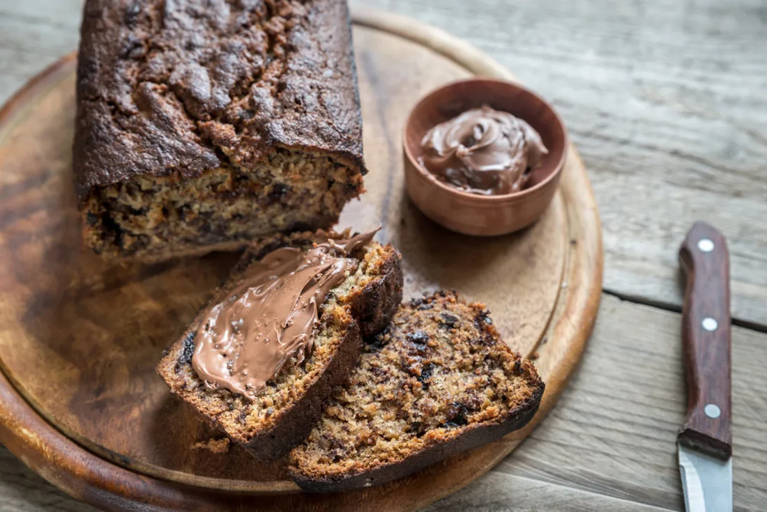 13. Triple Chocolate Banana Bread