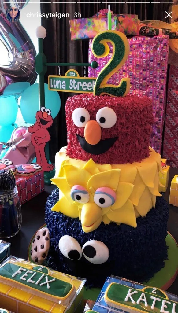 'Sesame Street' Birthday Cake