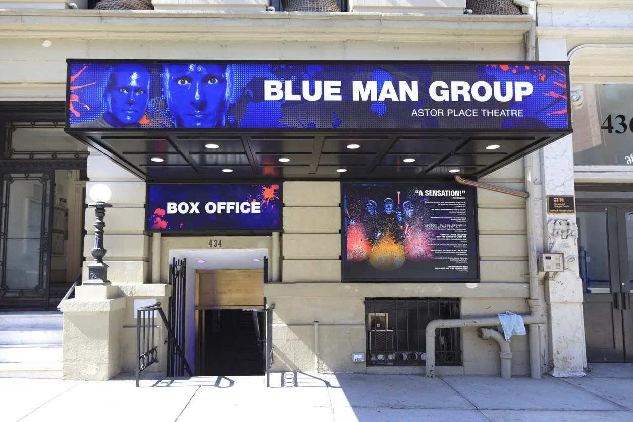 'Blue Man Group' Trip