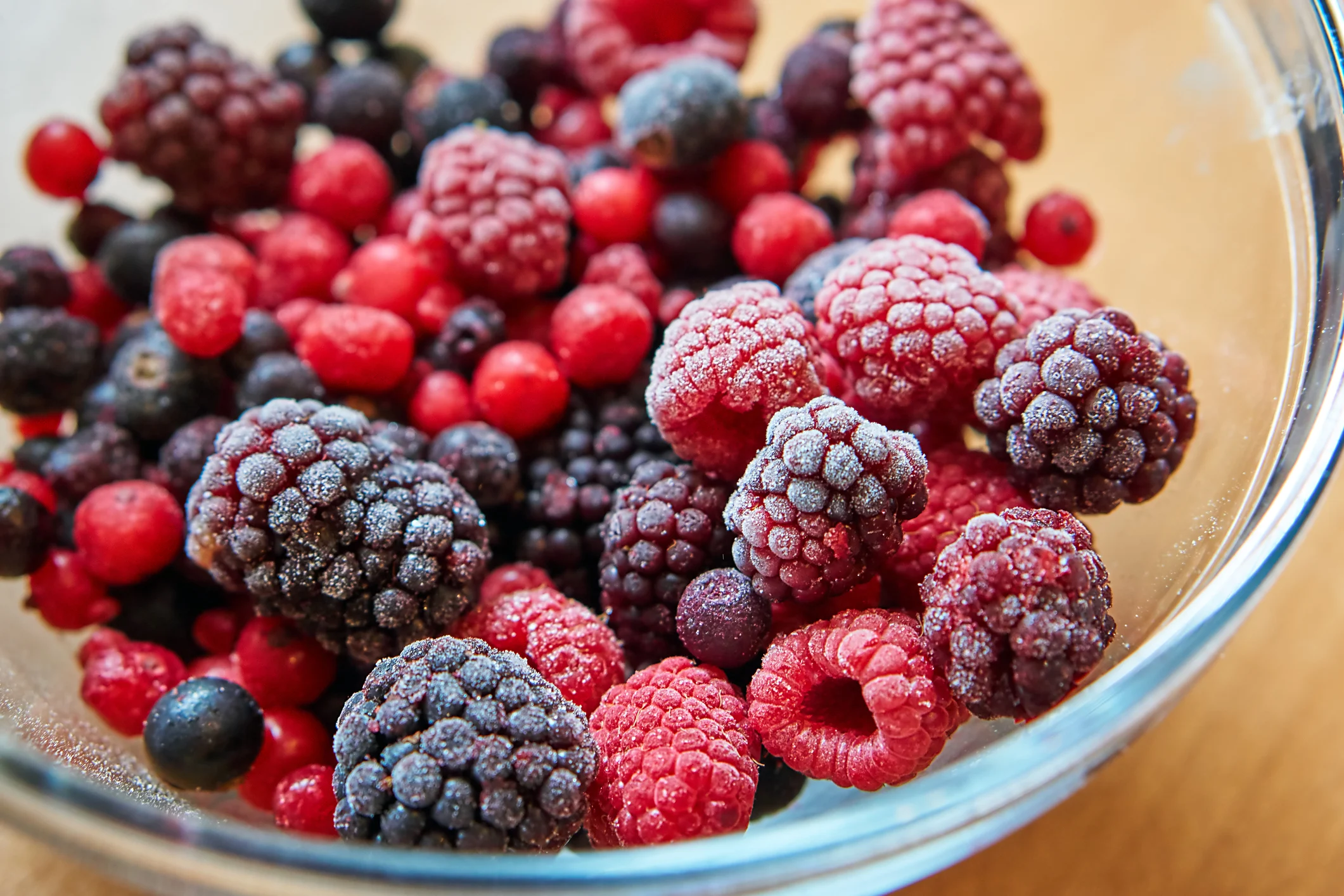 frozen berries