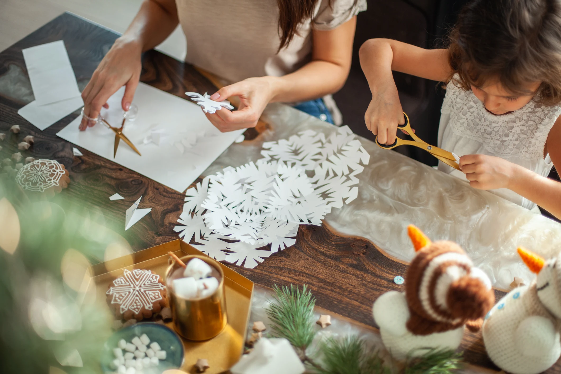 paper snowflakes