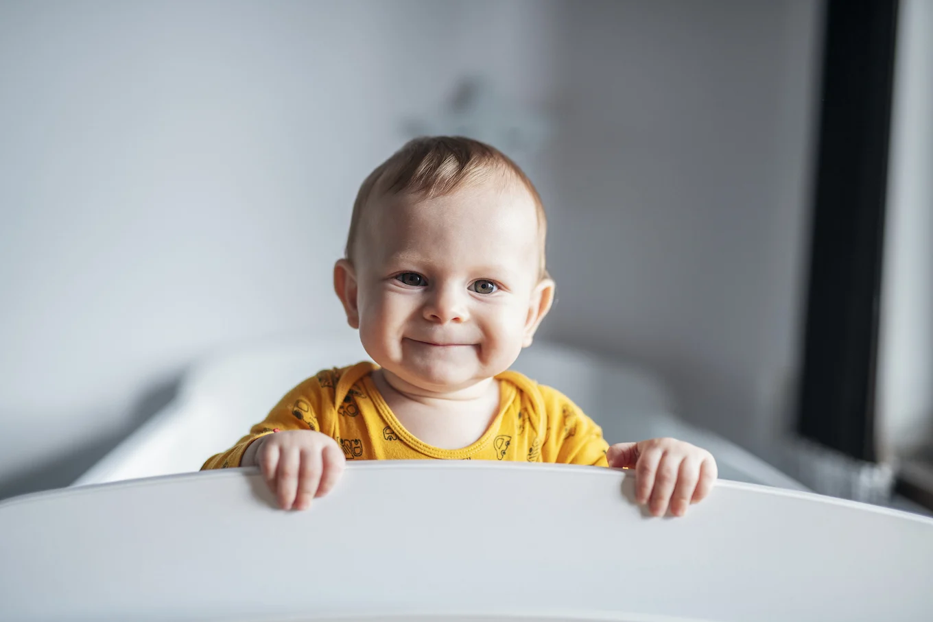 baby boy yellow shirt