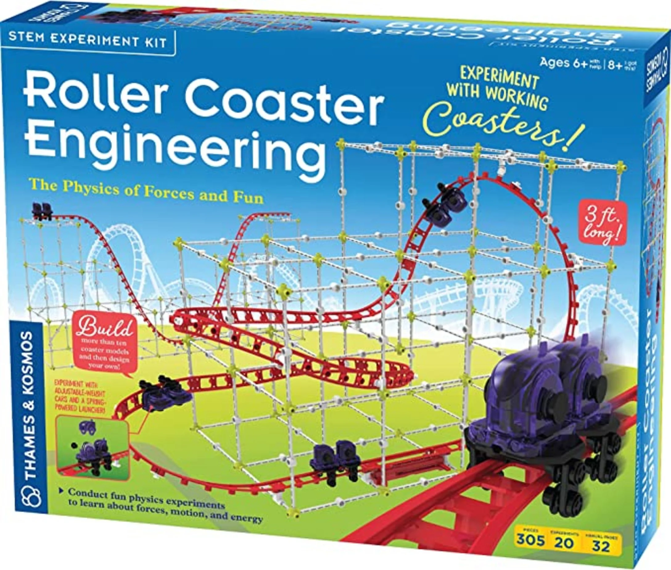 Thames & Kosmos Roller Coaster Engineering STEM Kit