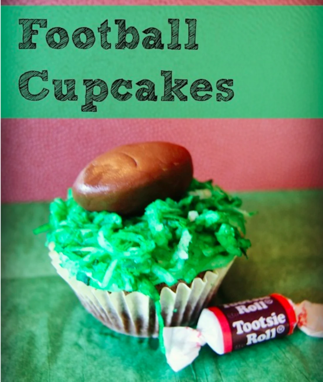 Football Cupcakes