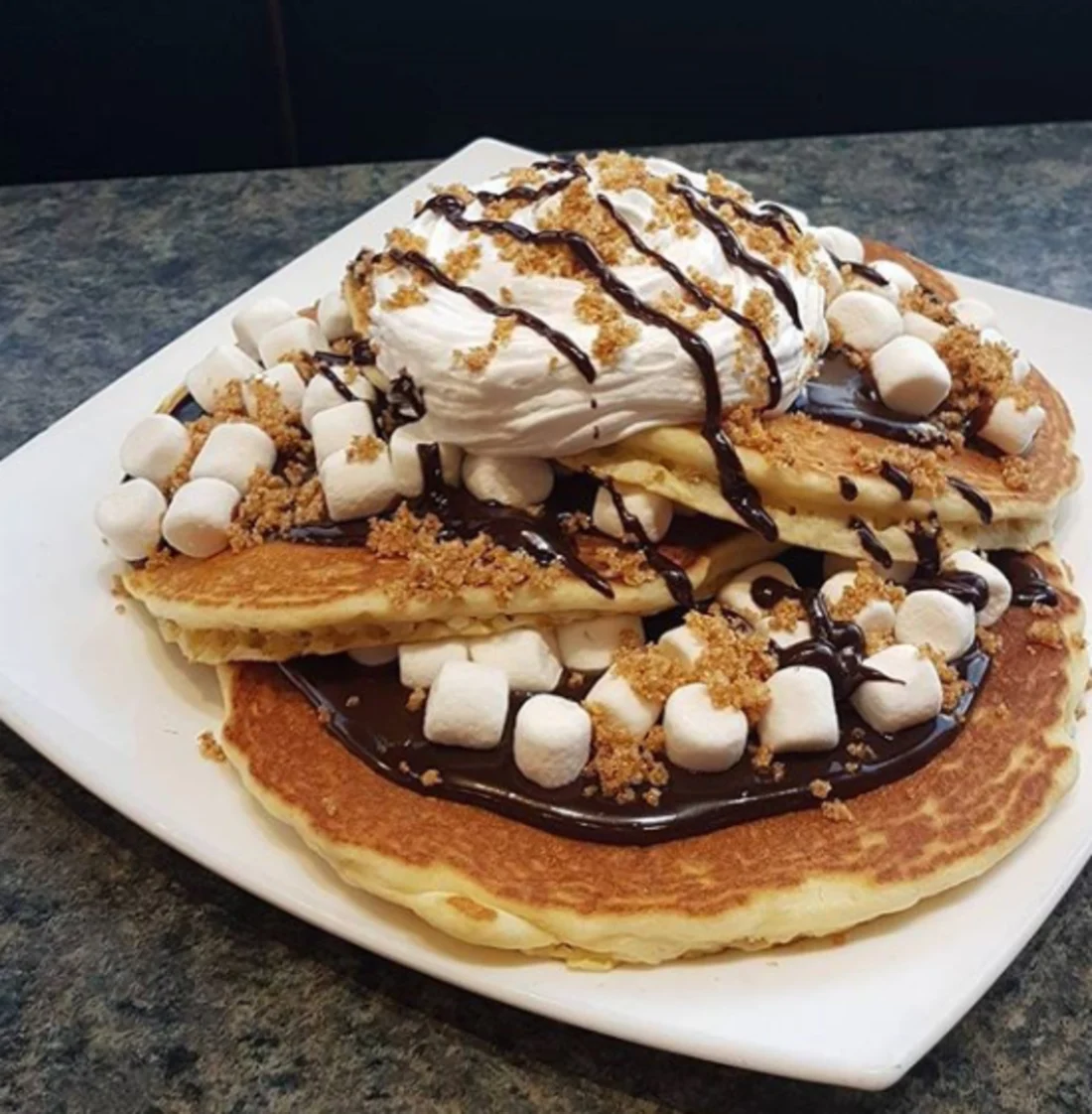 16. S'mores Pancakes