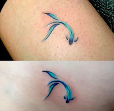 Watercolor Fish Tattoos