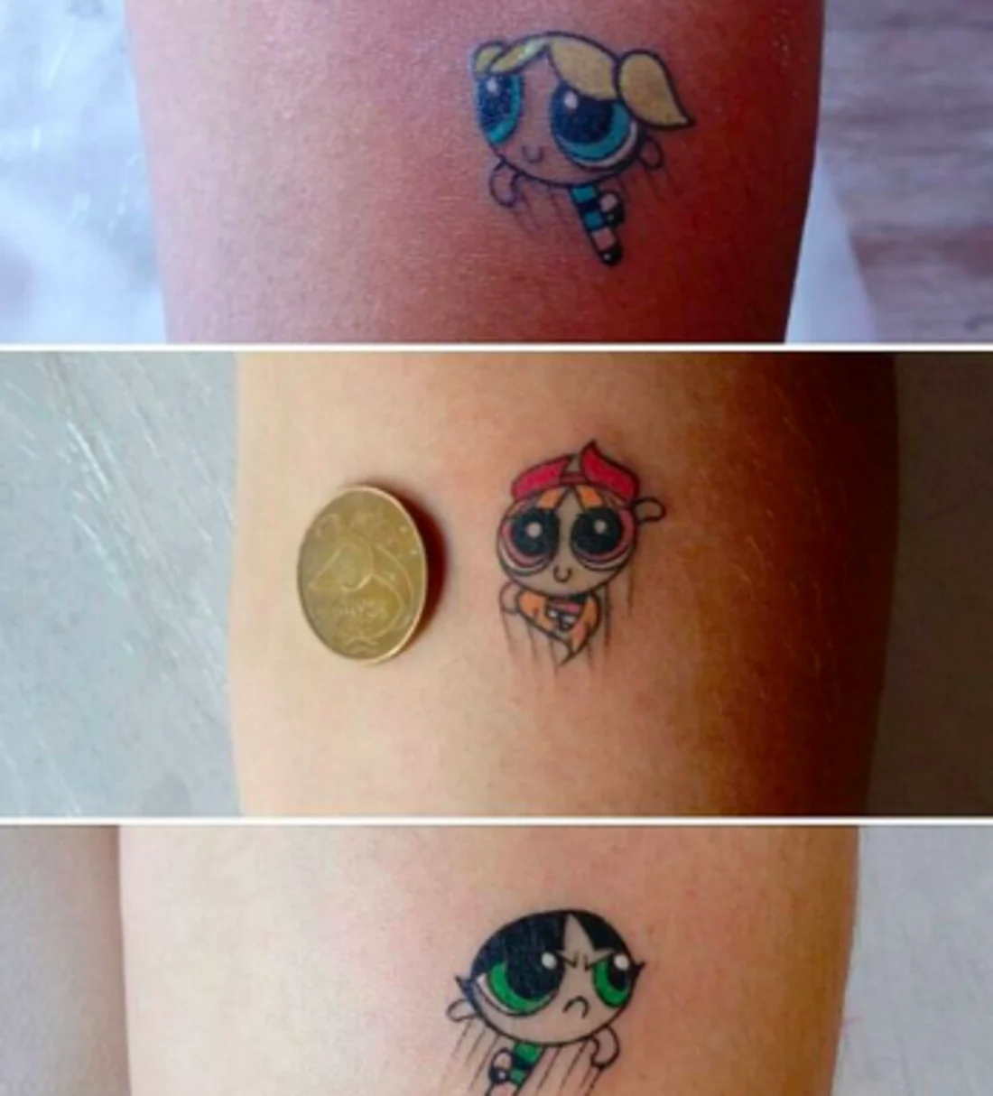 'The Powerpuff Girls' Tattoos