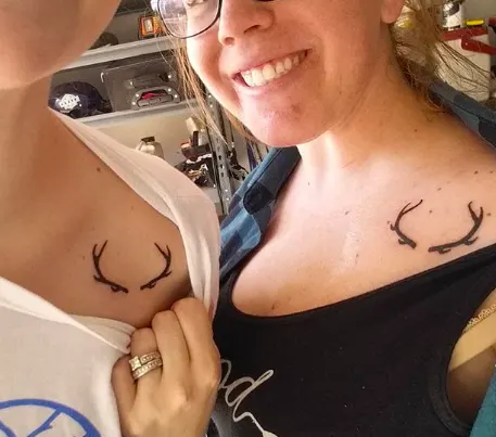 Deer Antler Tattoos